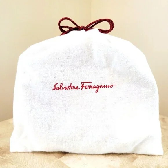 Salvatore Ferragamo “Double Gancini” Saffiano-Leather Belt NWT, Size S (26-28”) - Picture 2 of 8